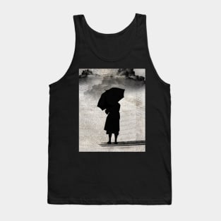 It Never Rains But It Pours Silhouette Tank Top